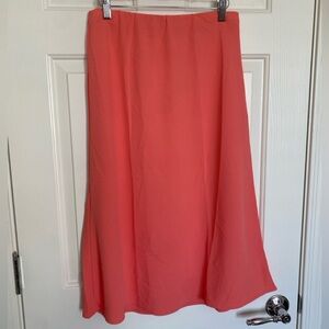 Coral Colored Skirt NWT